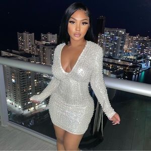 Pearl Mini Dress